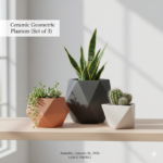 Ceramic-Geometric-Planters