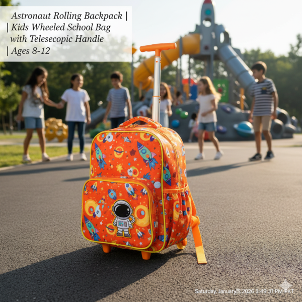 for Astronaut Rolling Backpack