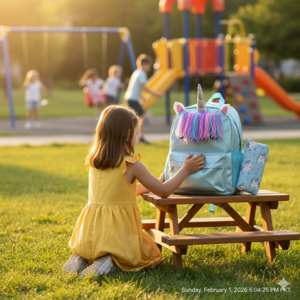 Girls Unicorn Backpack